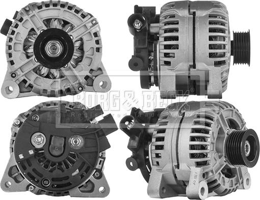 Borg & Beck BBA2475 - Alternator autospares.lv