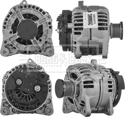 Borg & Beck BBA2473 - Alternator autospares.lv