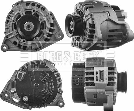 Borg & Beck BBA2477 - Alternator autospares.lv