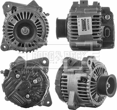 Borg & Beck BBA2599 - Alternator autospares.lv