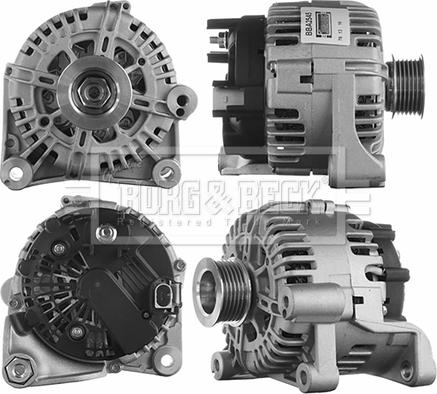 Borg & Beck BBA2545 - Alternator autospares.lv