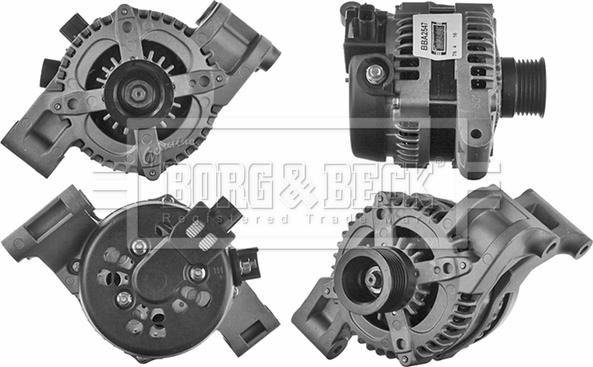 Borg & Beck BBA2547 - Alternator autospares.lv