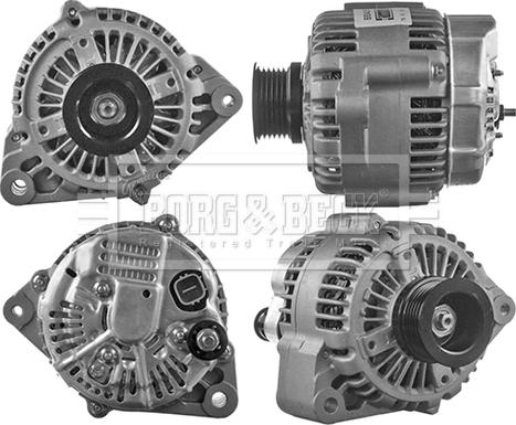 Borg & Beck BBA2555 - Alternator autospares.lv