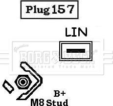 Borg & Beck BBA3015 - Alternator autospares.lv