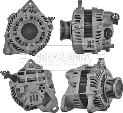 Borg & Beck BBA2553 - Alternator autospares.lv