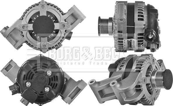 Borg & Beck BBA2552 - Alternator autospares.lv