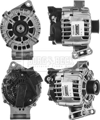 Borg & Beck BBA2569 - Alternator autospares.lv