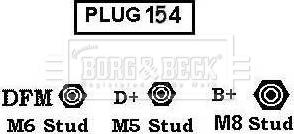 Borg & Beck BBA2513 - Alternator autospares.lv