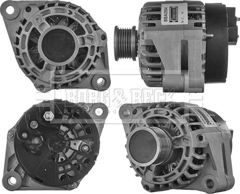 Borg & Beck BBA2504 - Alternator autospares.lv