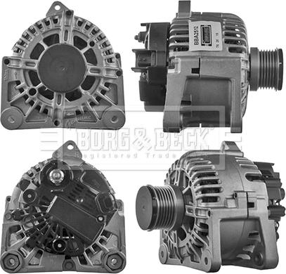 Borg & Beck BBA2512 - Alternator autospares.lv