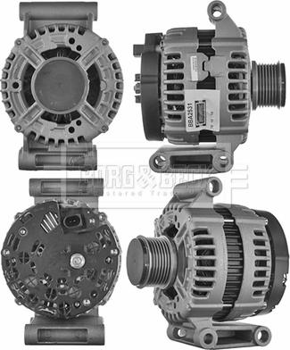 Borg & Beck BBA2531 - Alternator autospares.lv