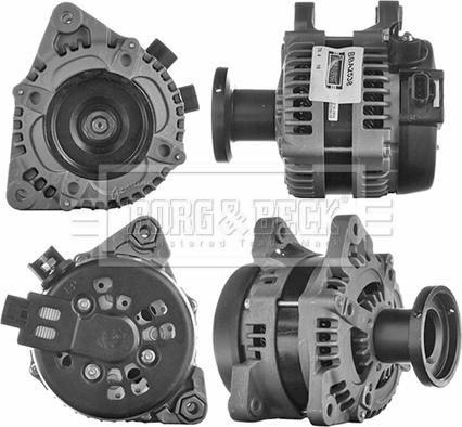 Borg & Beck BBA2538 - Alternator autospares.lv