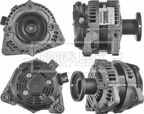 Borg & Beck BBA2528 - Alternator autospares.lv