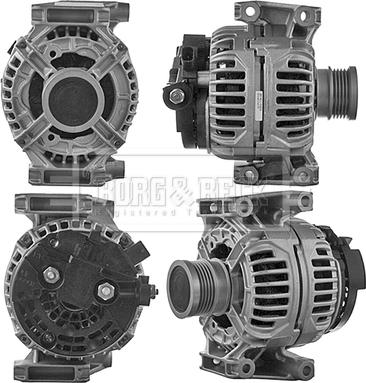 Borg & Beck BBA2575 - Alternator autospares.lv