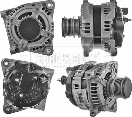 Borg & Beck BBA2611 - Alternator autospares.lv