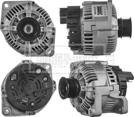 Borg & Beck BBA2638 - Alternator autospares.lv