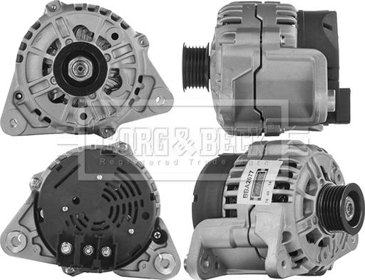 Borg & Beck BBA2677 - Alternator autospares.lv