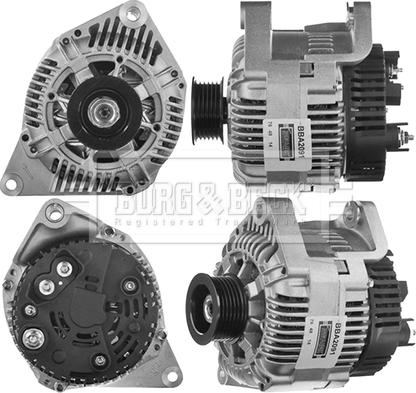 Borg & Beck BBA2091 - Alternator autospares.lv