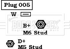 Borg & Beck BBA2822 - Alternator autospares.lv