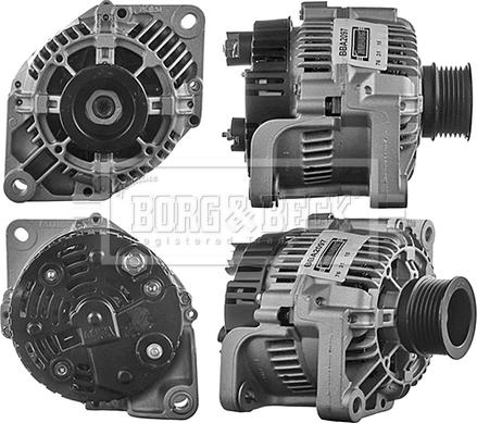 Borg & Beck BBA2097 - Alternator autospares.lv