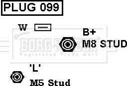 Borg & Beck BBA2040 - Alternator autospares.lv