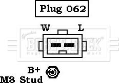 Borg & Beck BBA2054 - Alternator autospares.lv