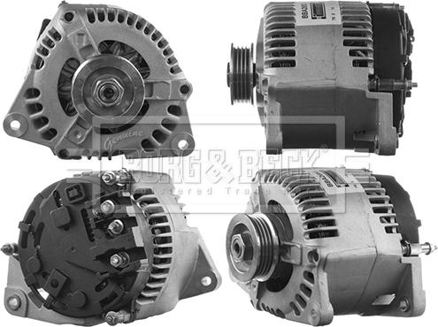 Borg & Beck BBA2053 - Alternator autospares.lv