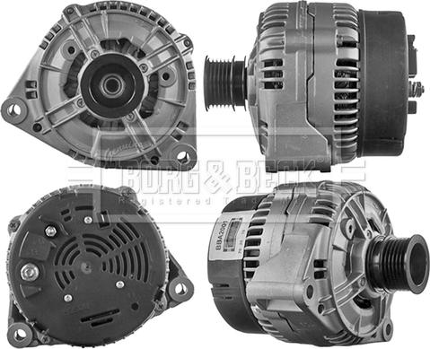 Borg & Beck BBA2001 - Alternator autospares.lv