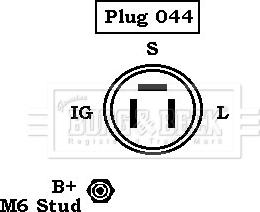 Borg & Beck BBA2293 - Alternator autospares.lv