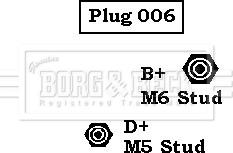 Borg & Beck BBA2173 - Alternator autospares.lv