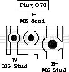 Borg & Beck BBA2036 - Alternator autospares.lv