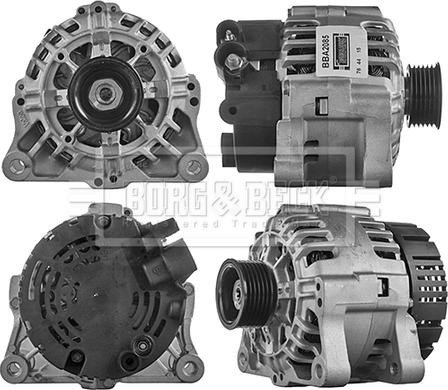 Borg & Beck BBA2085 - Alternator autospares.lv