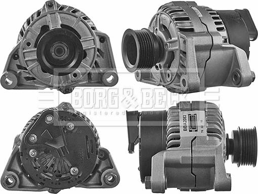 Borg & Beck BBA2083 - Alternator autospares.lv