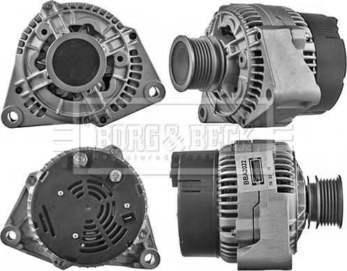 Borg & Beck BBA2022 - Alternator autospares.lv