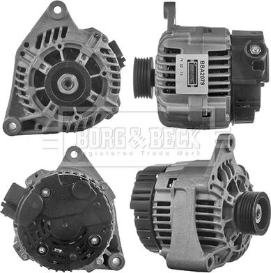 Borg & Beck BBA2079 - Alternator autospares.lv