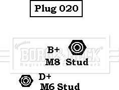 Borg & Beck BBA2084 - Alternator autospares.lv