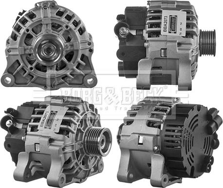 Borg & Beck BBA2073 - Alternator autospares.lv