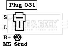 Borg & Beck BBA2746 - Alternator autospares.lv