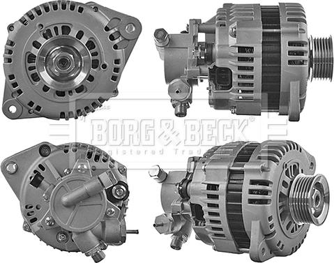 Borg & Beck BBA2162 - Alternator autospares.lv