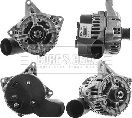 Borg & Beck BBA2116 - Alternator autospares.lv