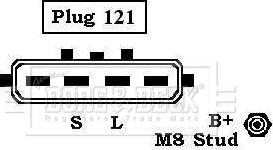 Borg & Beck BBA2111 - Alternator autospares.lv