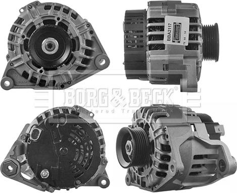 Borg & Beck BBA2117 - Alternator autospares.lv