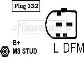Borg & Beck BBA2973 - Alternator autospares.lv
