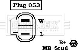 Borg & Beck BBA2811 - Alternator autospares.lv