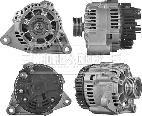 Borg & Beck BBA2131 - Alternator autospares.lv