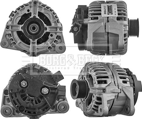 Borg & Beck BBA2137 - Alternator autospares.lv