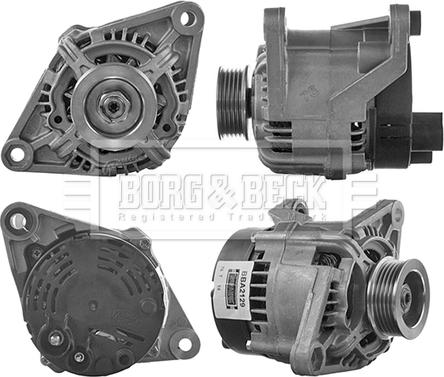 Borg & Beck BBA2129 - Alternator autospares.lv