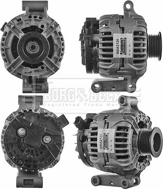 Borg & Beck BBA2126 - Alternator autospares.lv