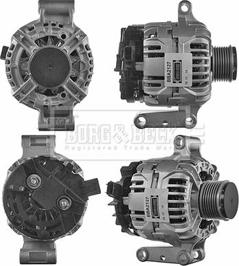 Borg & Beck BBA2127 - Alternator autospares.lv