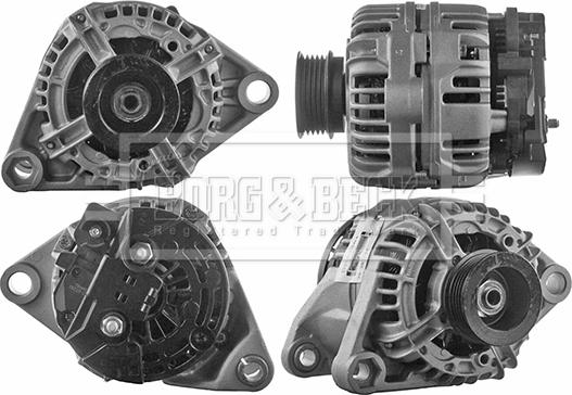 Borg & Beck BBA2391 - Alternator autospares.lv